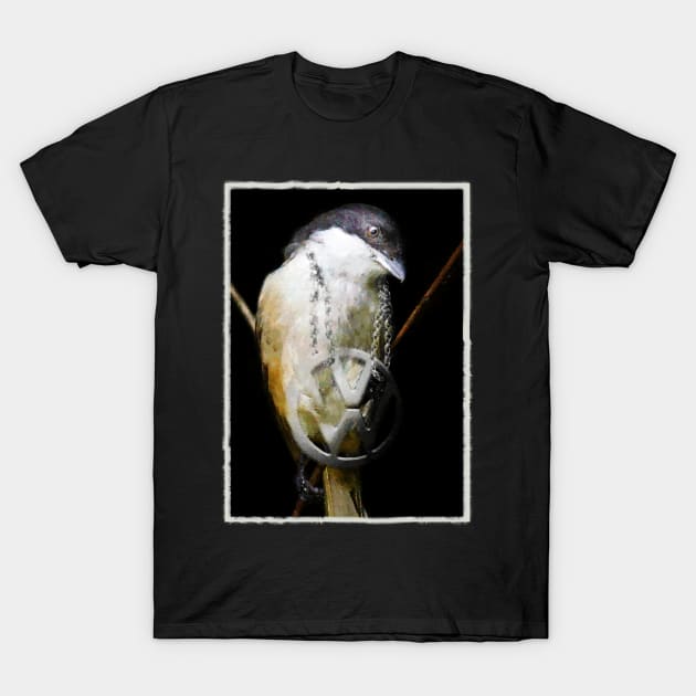 Surreal Bird Art Design Color T-Shirt by thepeanutline